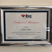 Chaouki Daher Awards